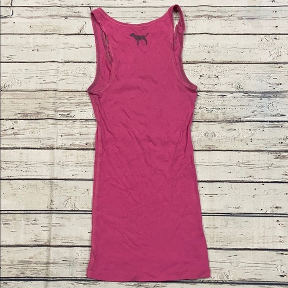 🌵3/$20• Victoria’s Secret Pink Boyfriend Tank Top - Picture 2 of 4